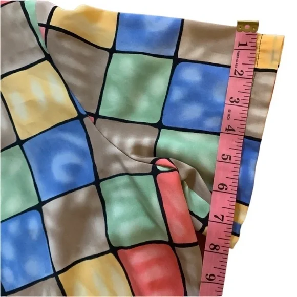 NOTATIONS XL Multicolored Women’s short sleeve blouse shirt - Picture 13 of 14